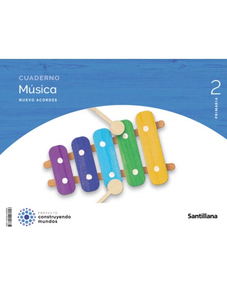 CUADERNO MUSICA 2ºPRIMARIA NUEVO ACORDE 2023